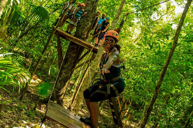 Amazing ATV Tour, Ziplines and Cenote Swim with Lunch and round trip included - The cenote is the most distinctive stop