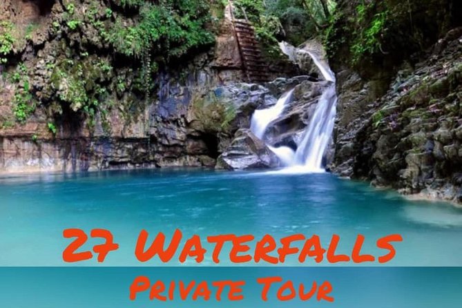 Amber cove and Taino Bay 7 Waterfall Zip lined & Dominican food - The uphill walk through Imbert’s forest