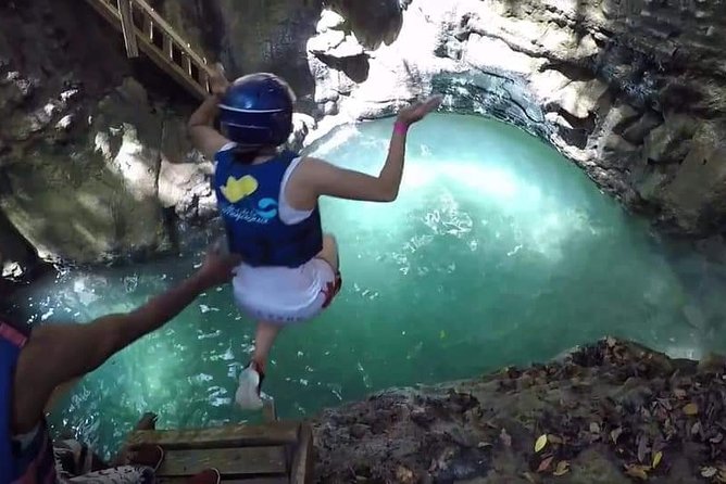 Amber cove and Taino Bay 7 Waterfall Zip lined & Dominican food - Adding the jungle zip lines