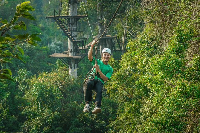 Angkor Wat Park Zip Line Adventure in Siem Reap - Wildlife and views from the canopy