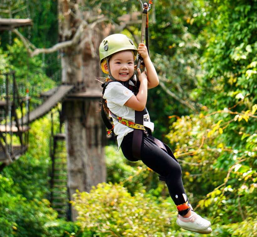Angkor Zipline Eco-Adventure Canopy Tour - Choosing between the Silver and Gold courses