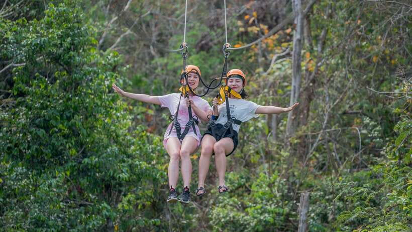 Angkor Zipline Eco-Adventure Canopy Tour - The zip lines, bridges, and forest views