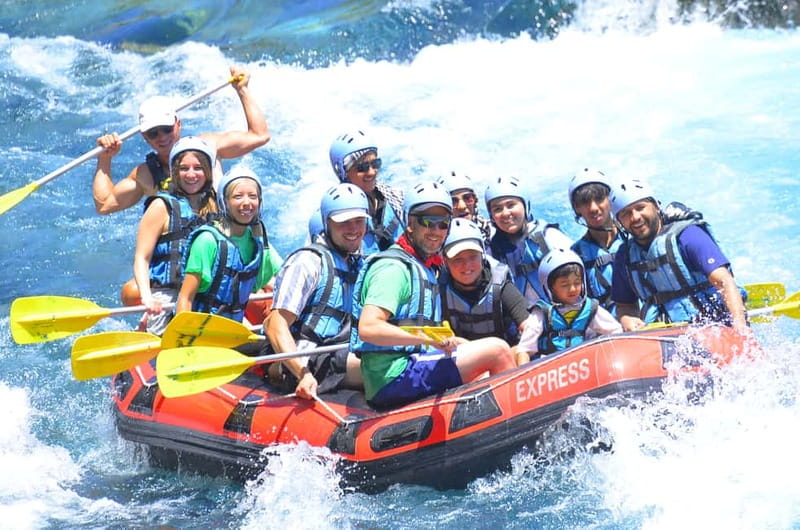 Antalya Buggy, Quad, Jeep, Rafting & Zipline Tour with Lunch - Rafting through Köprülü Canyon