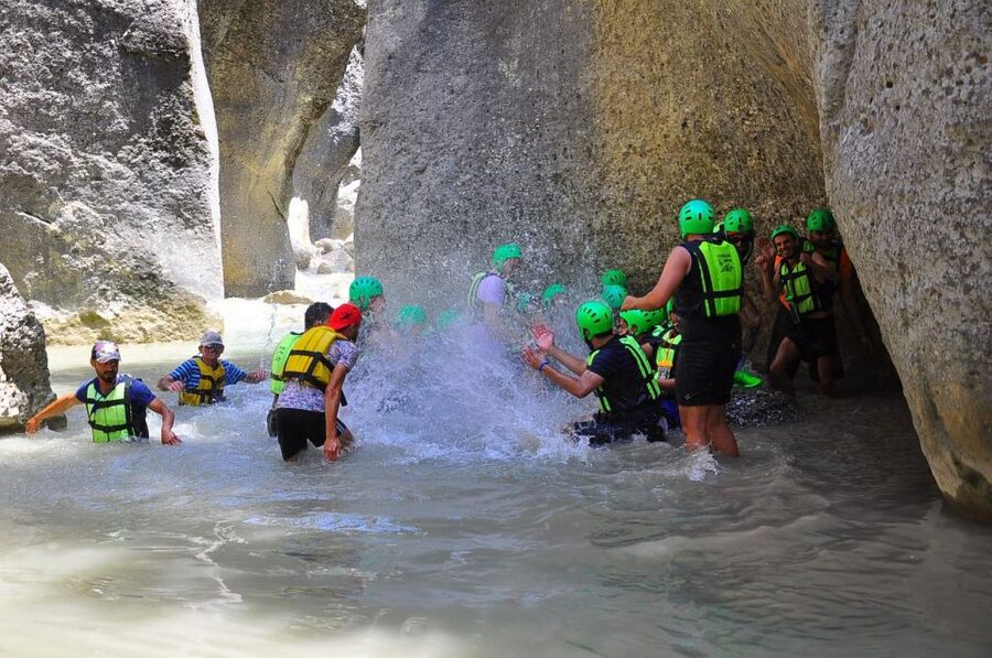 Antalya:Canyoning,Rafting,Zipline,Canyon visit with Lunch - From Side to Köprülü Canyon
