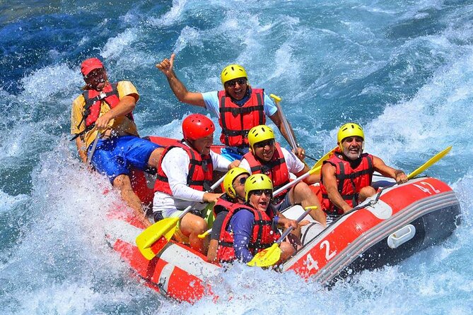 Antalya Family Combo Tour: Jeep, Rafting & Zipline with Lunch - Two hours on the river