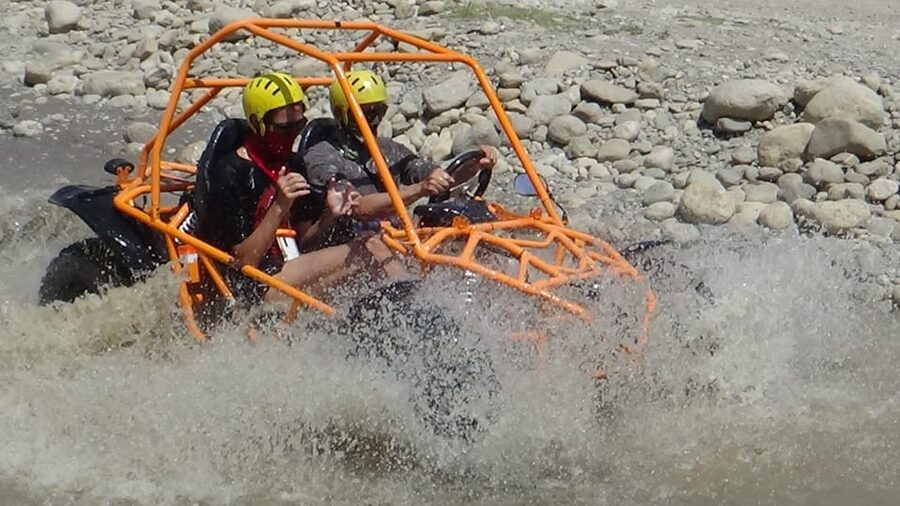 Antalya: Rafting & Buggy, Quad Safari & Zipline Adventure - Rafting 12 kilometers through Köprülü Canyon