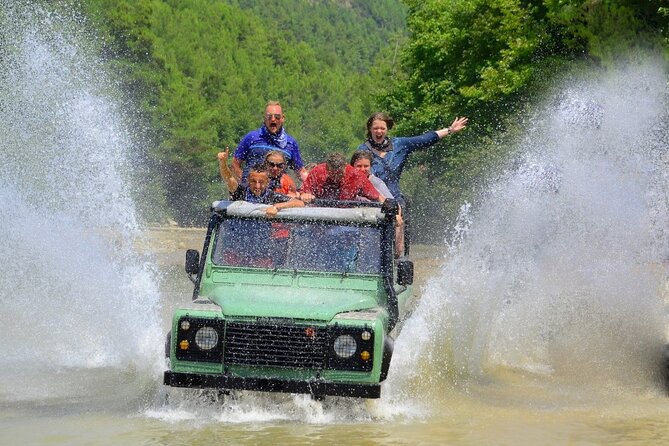 Antalya: Rafting, Jeep Safari, Buggy & Zipline 4-in-1 Combo Tour - Reaching Köprülü Canyon from Side