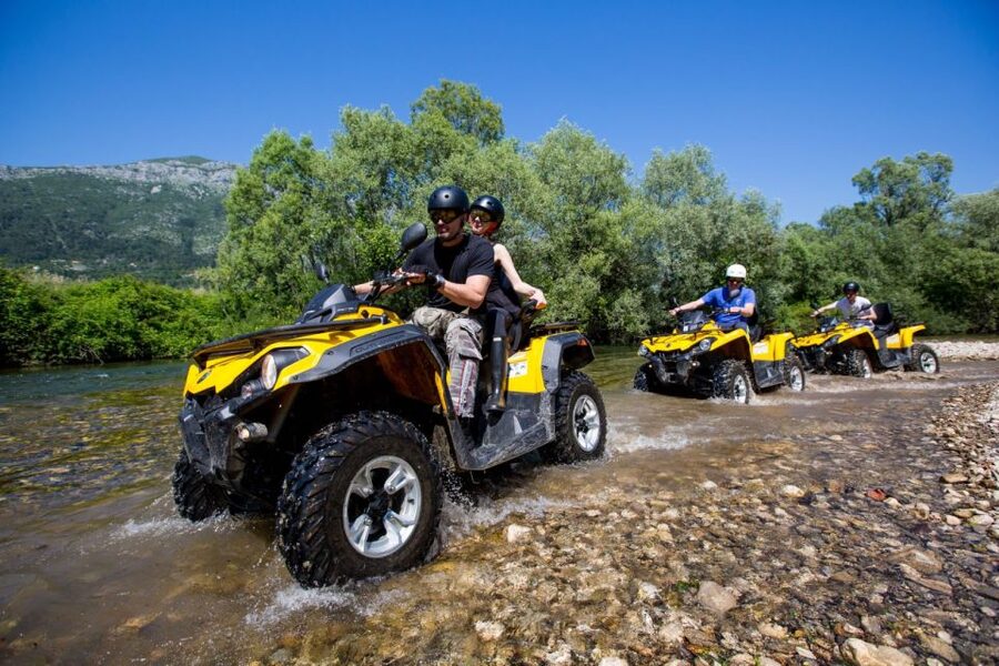 Antalya/Side: Quad, Buggy, Rafting & Zipline Tour with Lunch - From Side to the Taurus Mountains