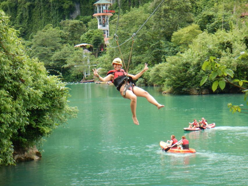 Antalya: Super Combo Quad, Buggy, Rafting & Zipline w/Lunch - Rafting on cold mountain water