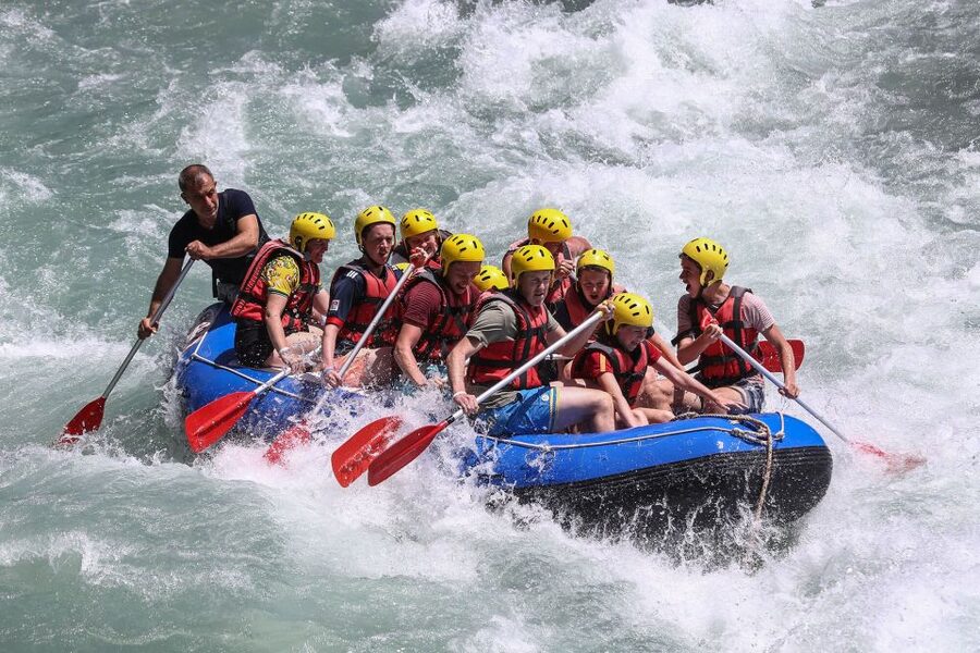 Antalya: Super Combo Quad, Buggy, Rafting & Zipline w/Lunch - The road from Antalya to the mountains