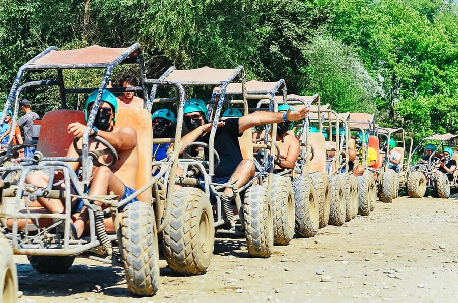 Antalya: Ziplining, Rafting, Jeep Tour & Quad Safari w/Lunch - Swimming, splashing, and getting properly wet
