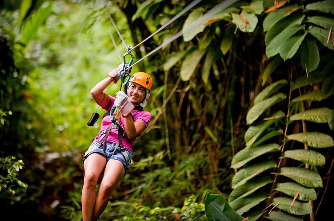 Antigua Zipline & Kayaking Combo From St. John's - Who will enjoy this day most