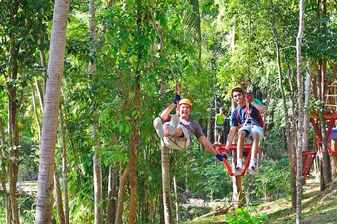 Aonang Fiore Zip Line Adventure in Krabi - A quick jungle adventure five minutes from Ao Nang
