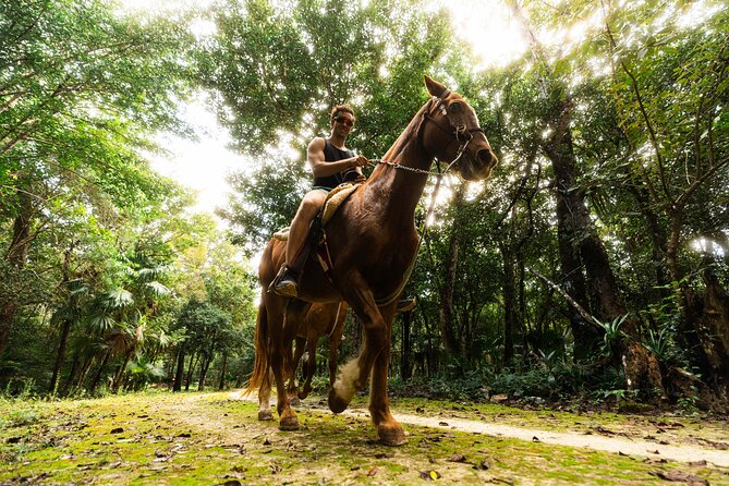 ATV Adventure and Horseback Ride with Ziplines, Cenote from Tulum - Starting from Tulum and reaching the activity park
