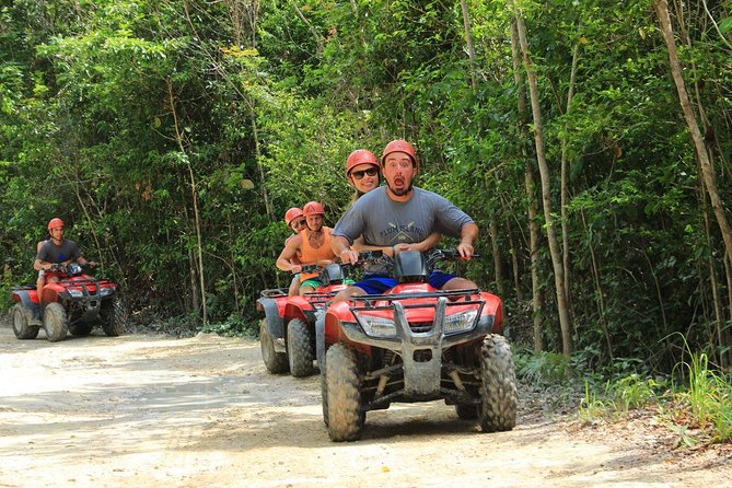 ATV Adventure Combo with Snorkeling, Ziplines, Cenote, and Lunch - Puerto Morelos reef snorkeling