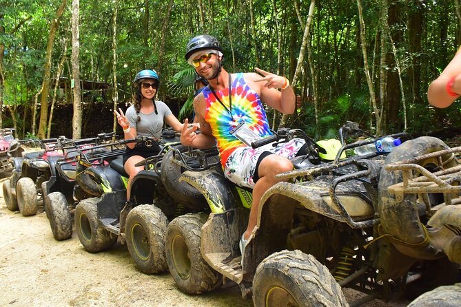 ATV Adventure with Ziplines & Cenote From Playa del Carmen - Three Riviera Maya activities in about five hours