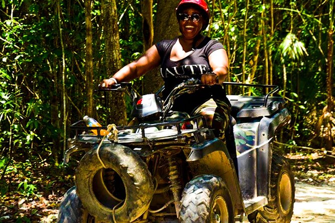 ATV Adventure with Ziplines & Cenote from Playa del Carmen - A 30-minute ATV ride through the Mayan jungle