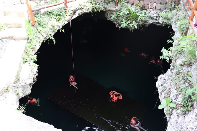 ATV Adventure, Zipline and Cenote Swim Tour from Cancun - Cooling Off in the Cenote