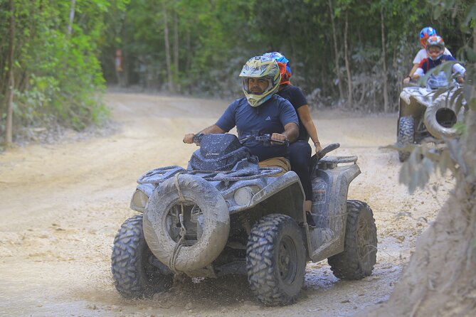 ATV adventure, Ziplines, Cenote Swim, Snack & Transport Included. - Three jungle activities for the price of one