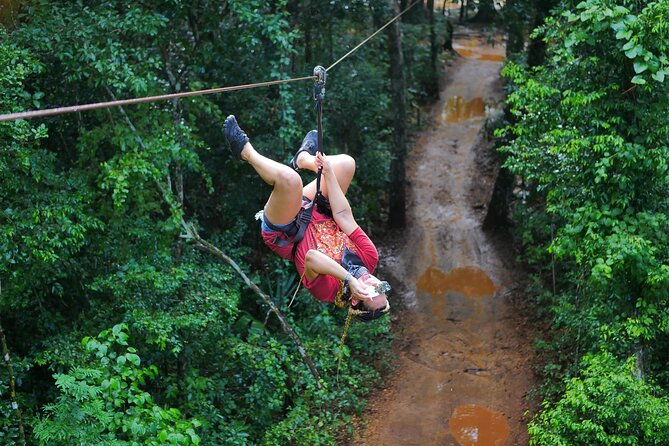 ATV and Zipline and Cenote Adventure with food included in Cancun - Mayan tacos and unlimited fresh water