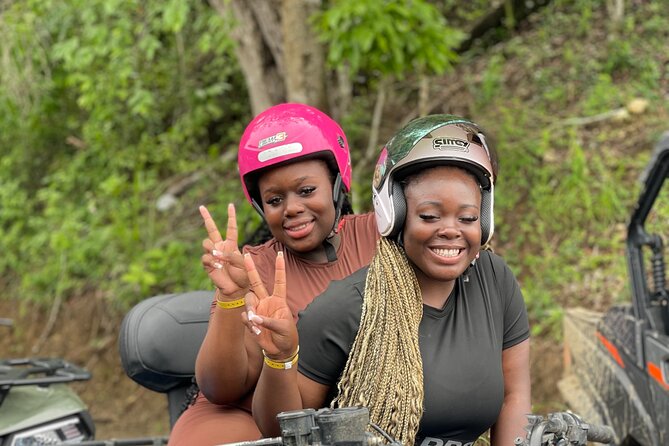 ATV and Zipline Combo from Montego Bay with Transportation - ATV riding through countryside and along rivers