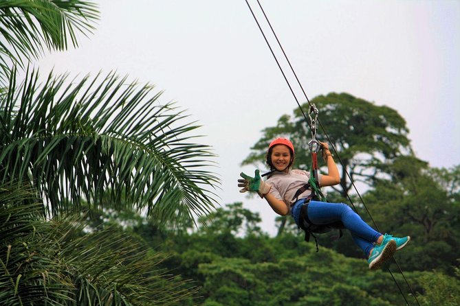 ATV and Zipline Combo Tour from Tamarindo or Conchal or Riu Hotel - Black Stallion Canopy Zipline, nine or ten cables above the forest