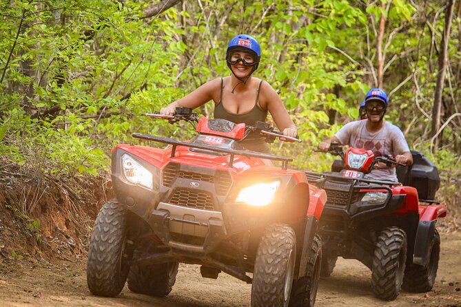 ATV and Zipline Combo Tour from Tamarindo or Conchal or Riu Hotel - Choosing between a single ATV, shared ride, or buggy
