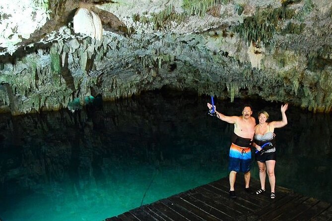 ATV Cenote and Zipline Adventure from Tulum - Rappel and the 1-kilometer zipline