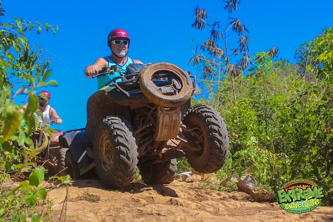 ATV Cenote & Ziplines Activities from Riviera Maya - From hotel pickup to the jungle base