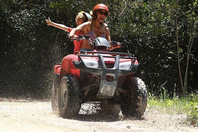 ATV Circuit in Cancun, Horseback Riding, Zip Lines, Cenote, lunch - ATV circuit: muddy fun, not mountain riding