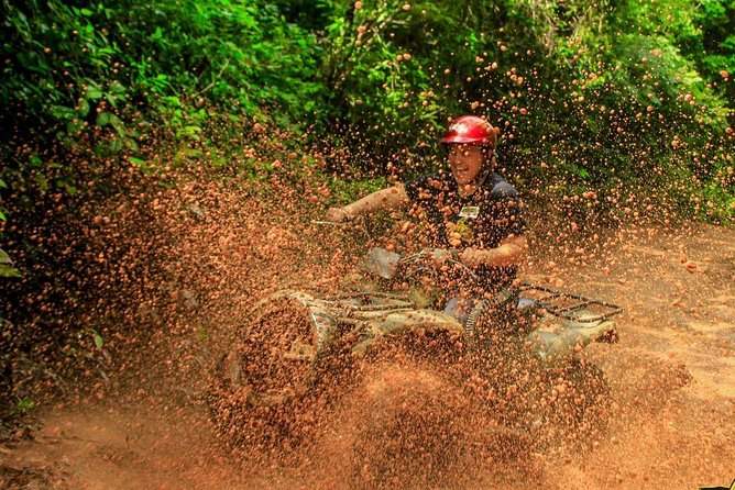 Atv experience, Ziplines adventure and Cenote swim from Cancun and Riviera Maya - Taking on the zipline circuit