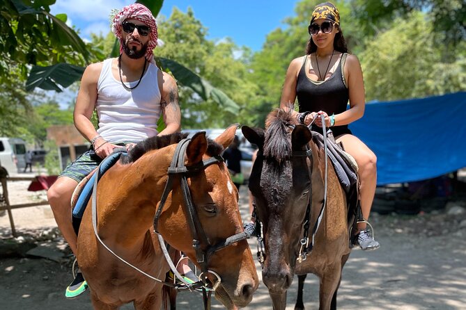 ATV, Horseback, Zipline & Dunn’s River Falls - Ultra Package - ATV riding through Jamaica’s hills