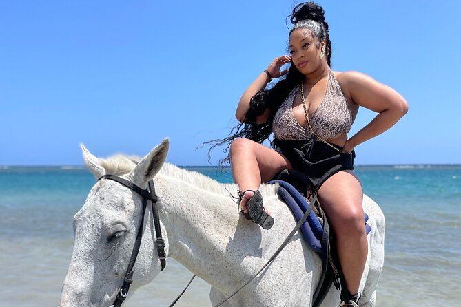 ATV, Horseback, Zipline & Dunn’s River Falls - Ultra Package - Horseback riding from forest to beach
