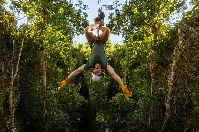 ATV Jungle Adventure with Ziplines, Cenote & Transportation - A fast route from Cancun to the jungle