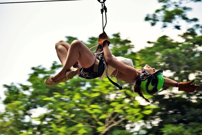 ATV Jungle Ride, Cenote & Ziplines! Roundtrip - Playa Del Carmen - Driving the shared ATVs through the jungle