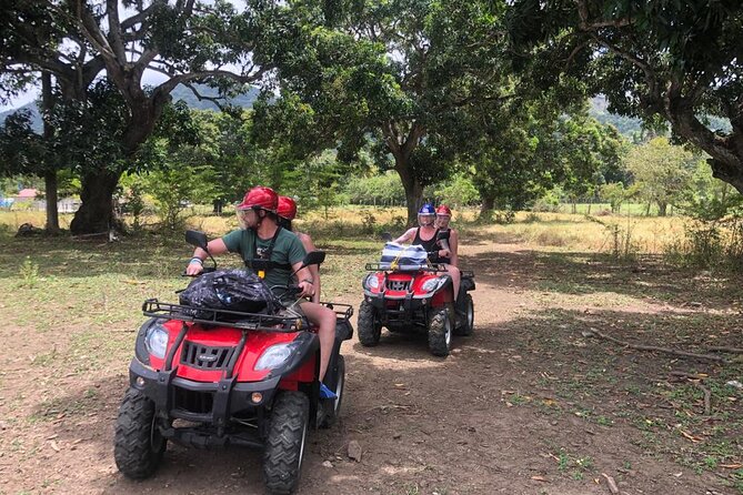 ATV N Zip: 8 Zip Lines plus ATV's - From your hotel or cruise port to Country World Adventure Park