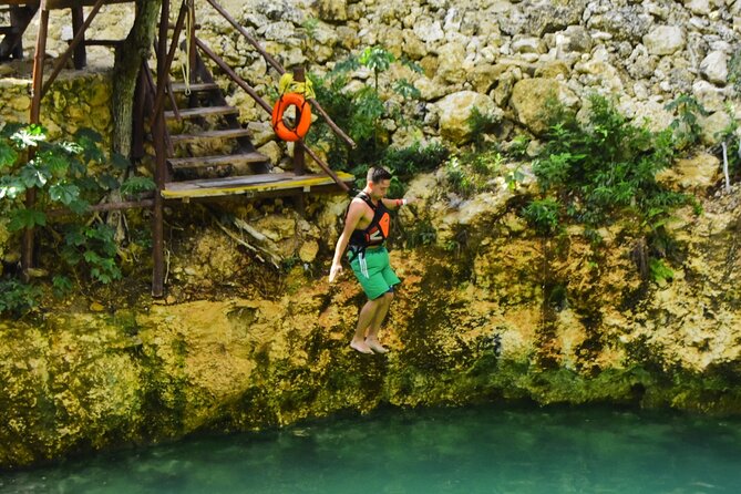 ATV's (shared), Ziplines & Cenote! Half-Day with Transportation from Cancun - Lunch and the practical costs