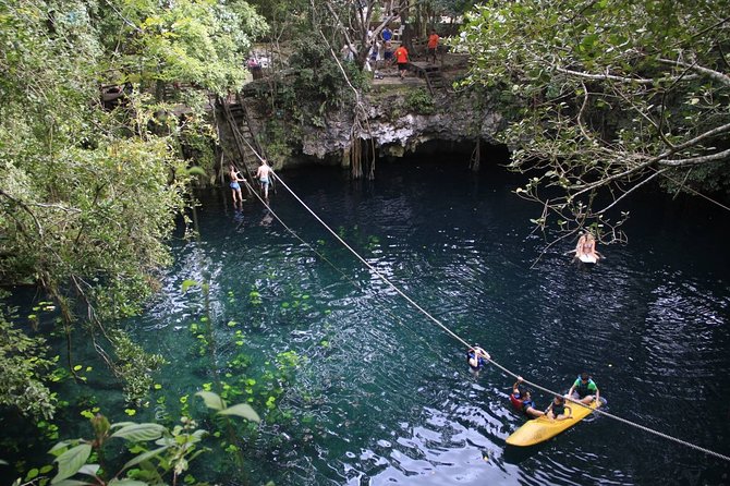 ATV shared experience, Ziplines and Cenote swim experience in one Adrenaline day - Food, safety gear, and what you pay