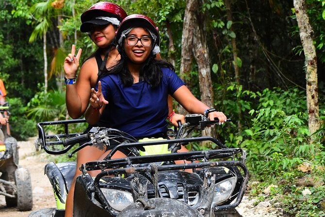 ATV (shared), Horse Back Riding, Ziplines, & Cenote from Cancún - What the $90 price really covers