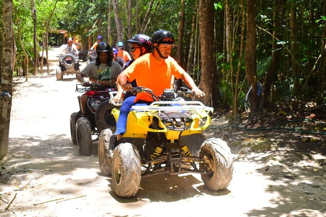 ATV Tour from Tulum or Riviera with Ziplines and Cenote Swim Day - Three Adventure Activities in One Tulum Day