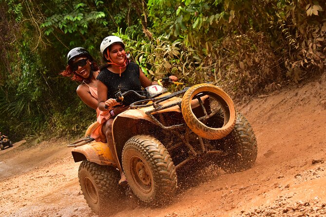 Atv Tour In Cancun (swim Cenote, Tarzan Jump And 5 Ziplines Included) - Five ziplines and the Tarzan jump