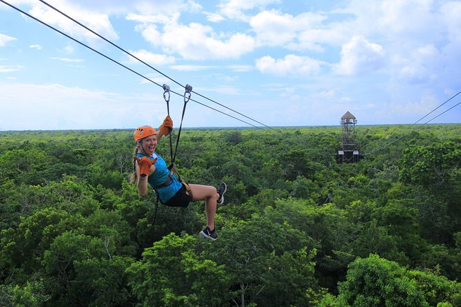 ATV Xtreme and Zipline Adventure from Riviera Maya - Snorkeling in a clear underground cenote