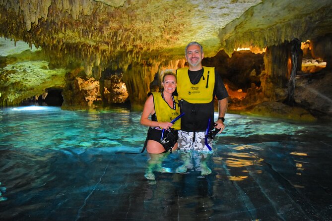 ATV Xtreme and Zipline Tour from Cancun - The cenote beneath the jungle floor