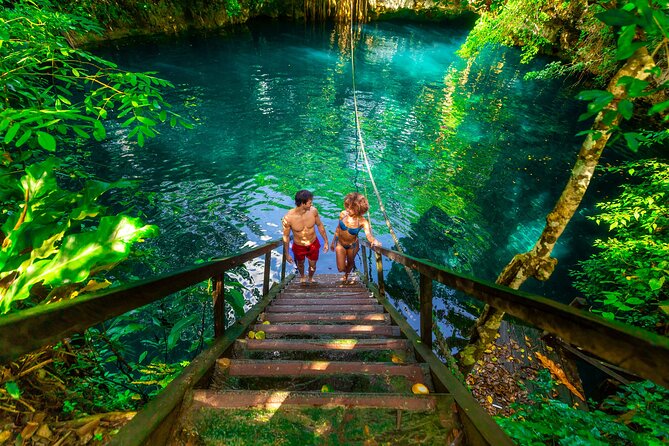 ATV, Zipline and Cenote at Extreme Adventuring with Tulum Pickup - Riding the 4x4 ATV through the jungle