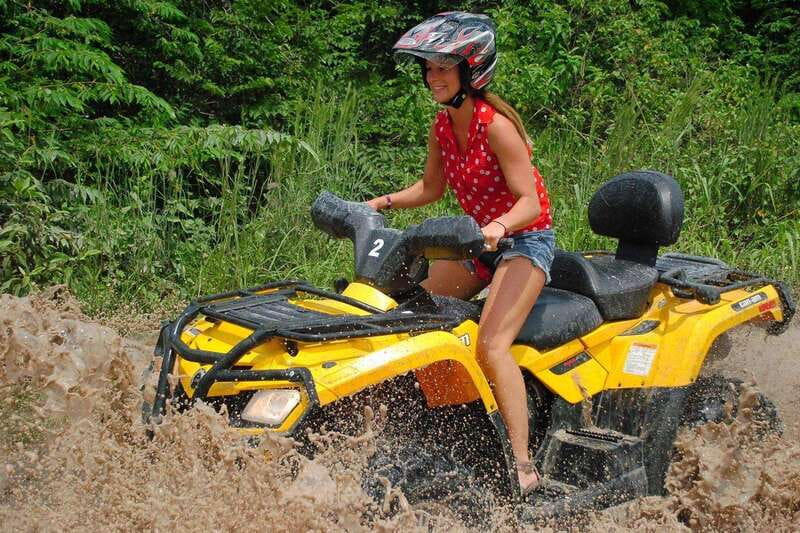 Atv , Zipline and cenote swim experience in the jungle! - A Jungle Adventure Near Puerto Morelos
