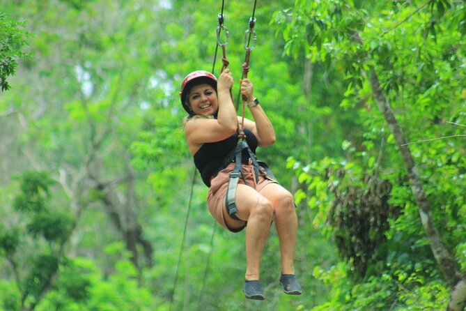 ATV, Zipline Circuit and Cenote Activities in Ruta de Los Cenotes - ATV riding through the jungle