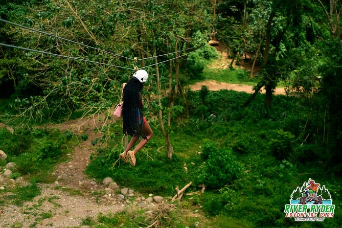 ATV Zipline Nature Walk Swing over Wishing River Kingston Jamaica - Four adventures in one Kingston outing