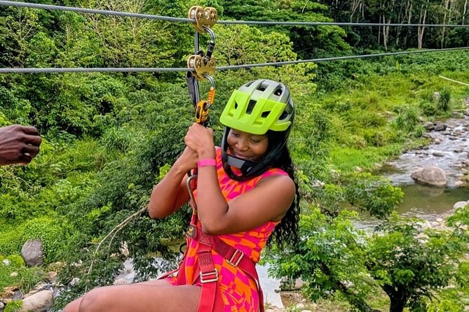 ATV Zipline Nature Walk Swing over Wishing River Kingston Jamaica - How the two-hour schedule affects your day