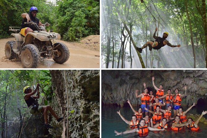 Atv Ziplines Cenote Mayan energy - A Full Morning of Mayan Forest Activities