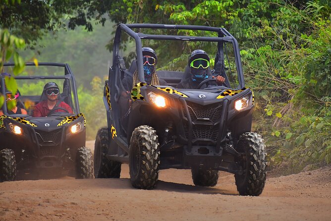 ATV, Ziplines & Cenote with Transportation - Five ziplines and three interactive bridges